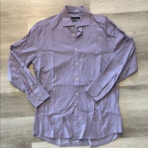 Vince Camuto Purple Dress Shirt Long-Sleeve (slim fit)​